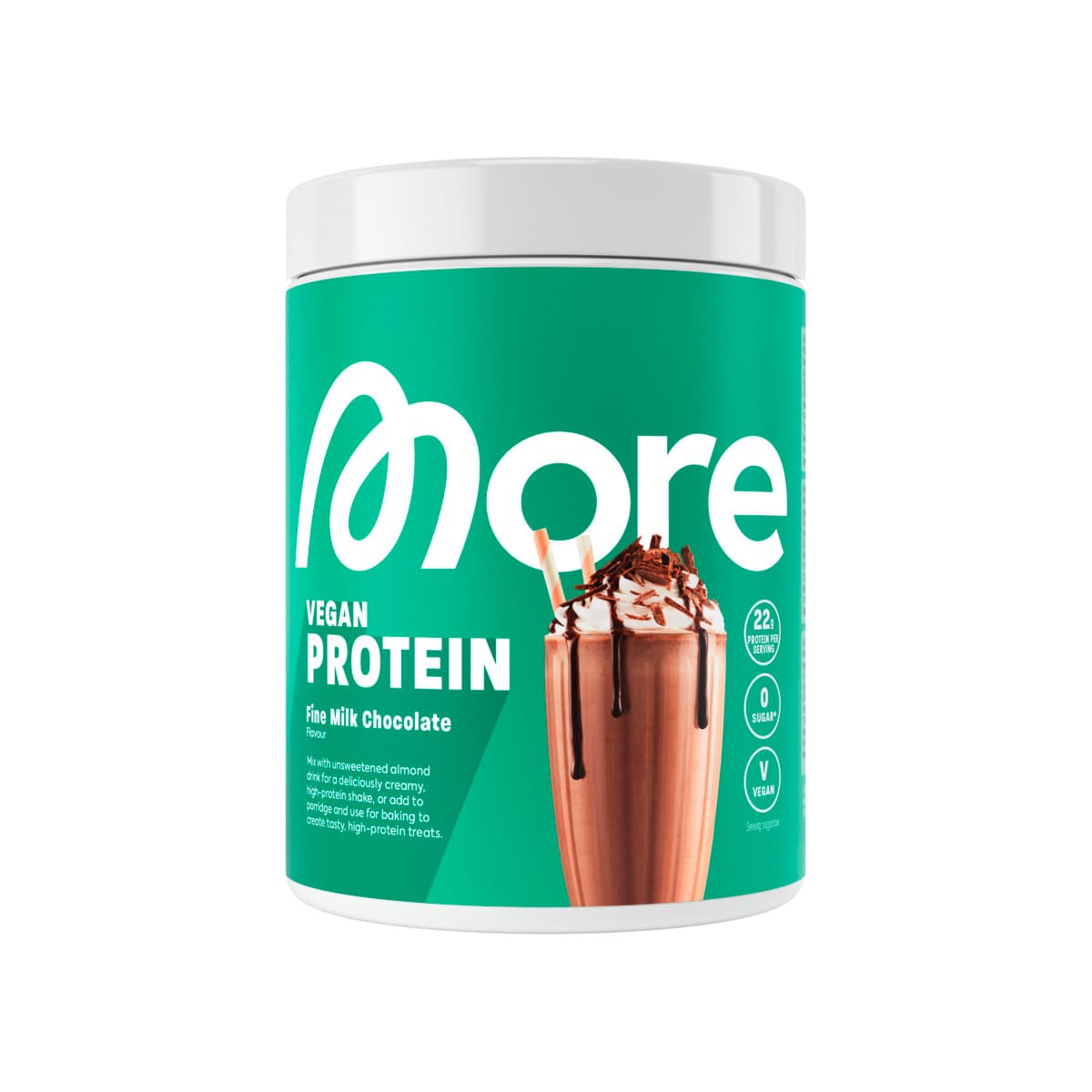 More Vegan Protein Fine Milk Chocolate