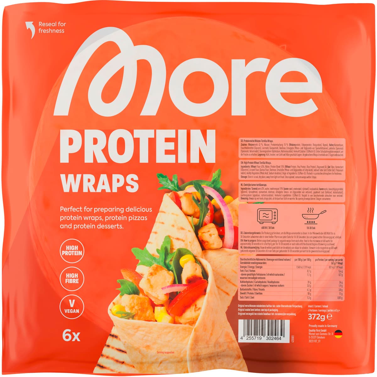 More Protein Wrap 