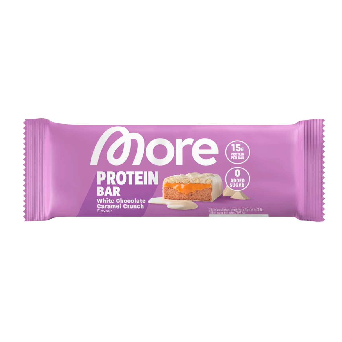 More Proteinriegel Soft Bars White Chocolate Caramel Crunch