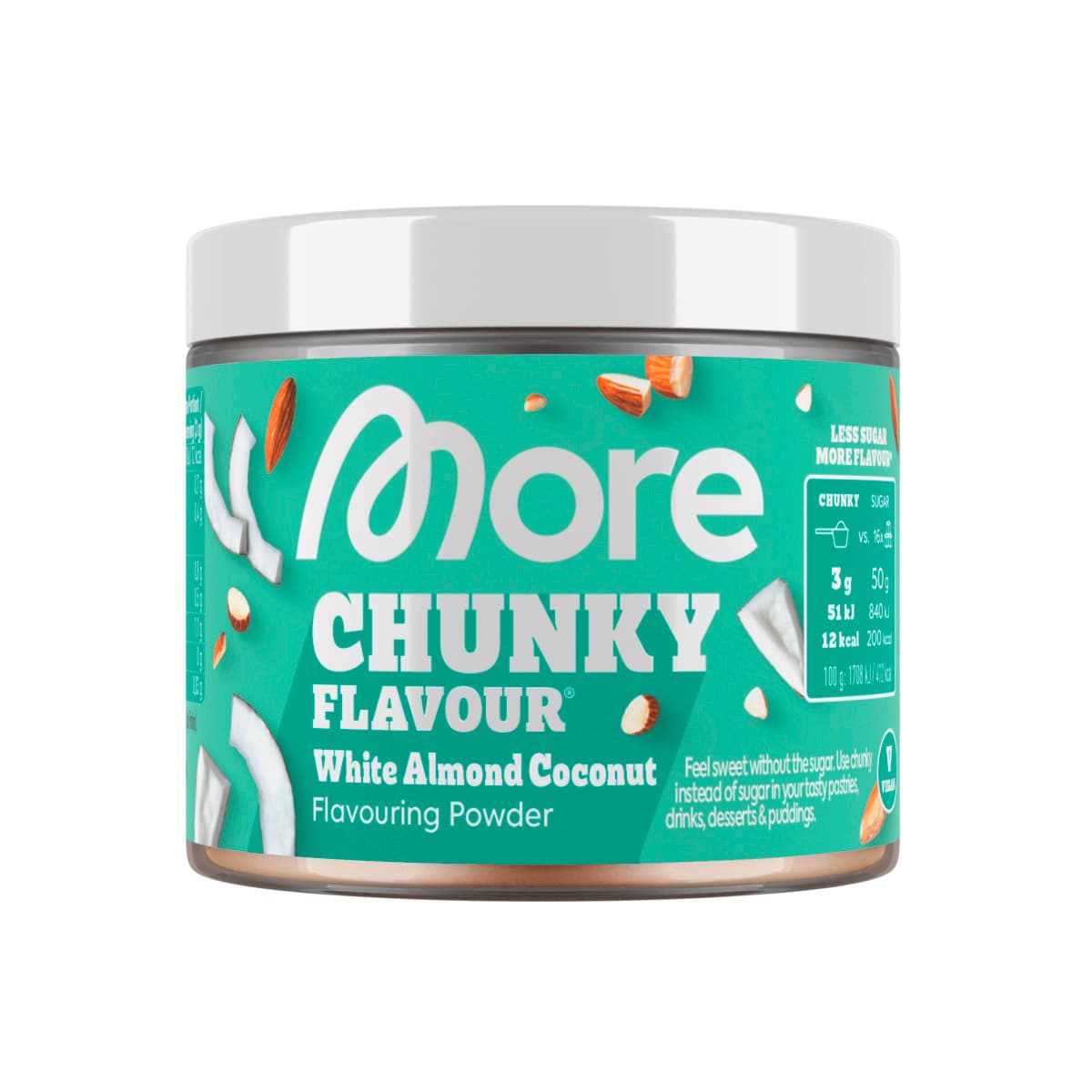 More Chunky Flavour White Almond Coconut