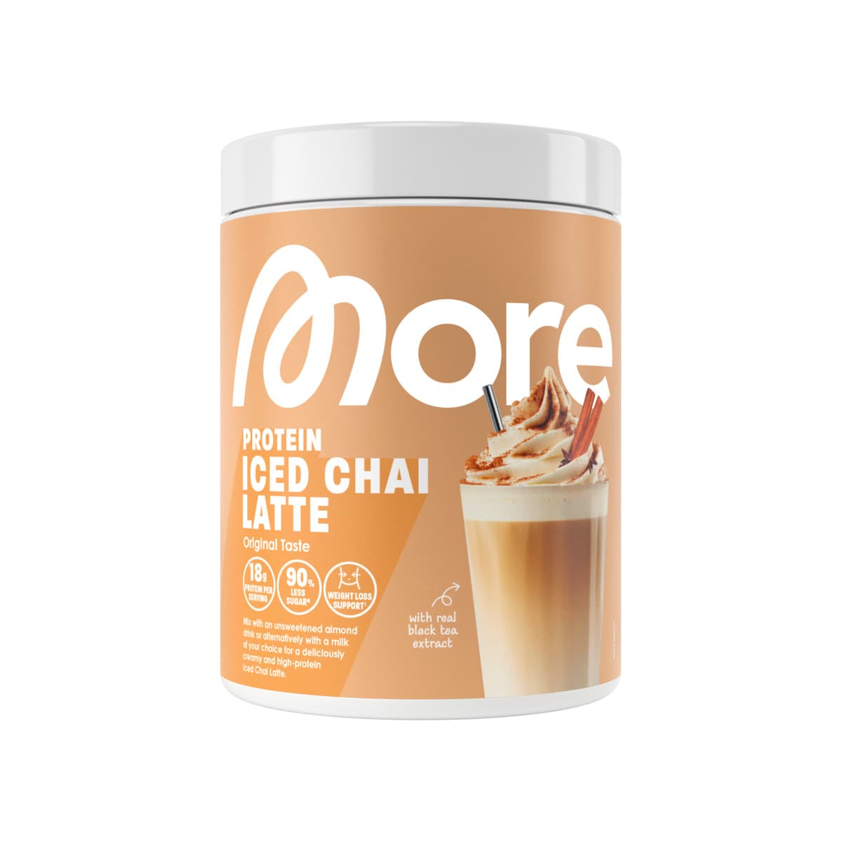 More Protein Iced Coffee Chai Latte