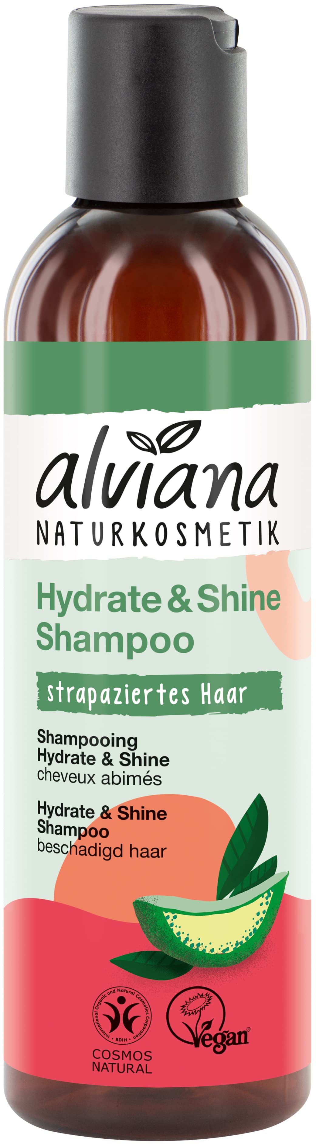 alviana Hydrate & Shine Shampoo  für strapaziertes Haar