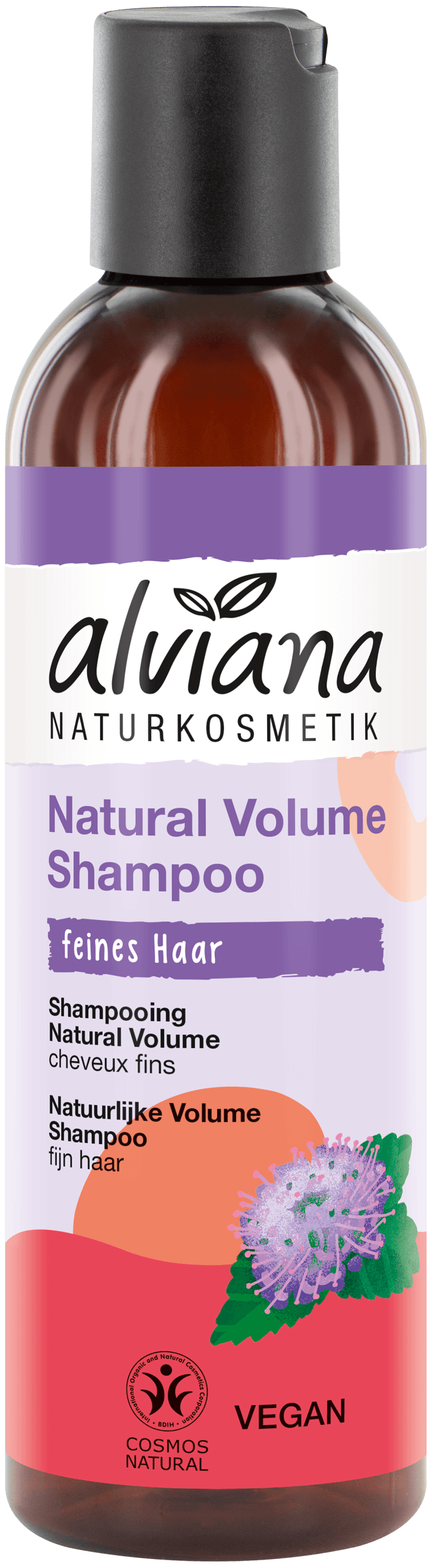 alviana Natural Volume šampón pre jemné vlasy