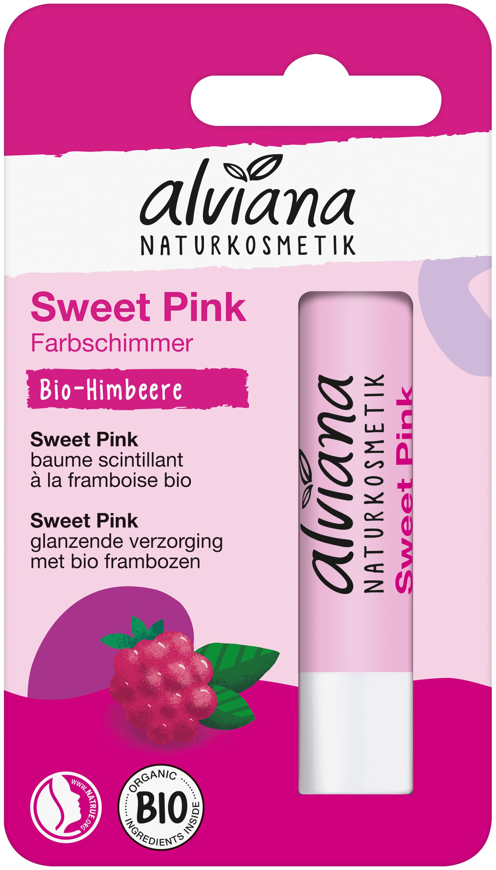 alviana Lippenpflegestift Sweet Pink