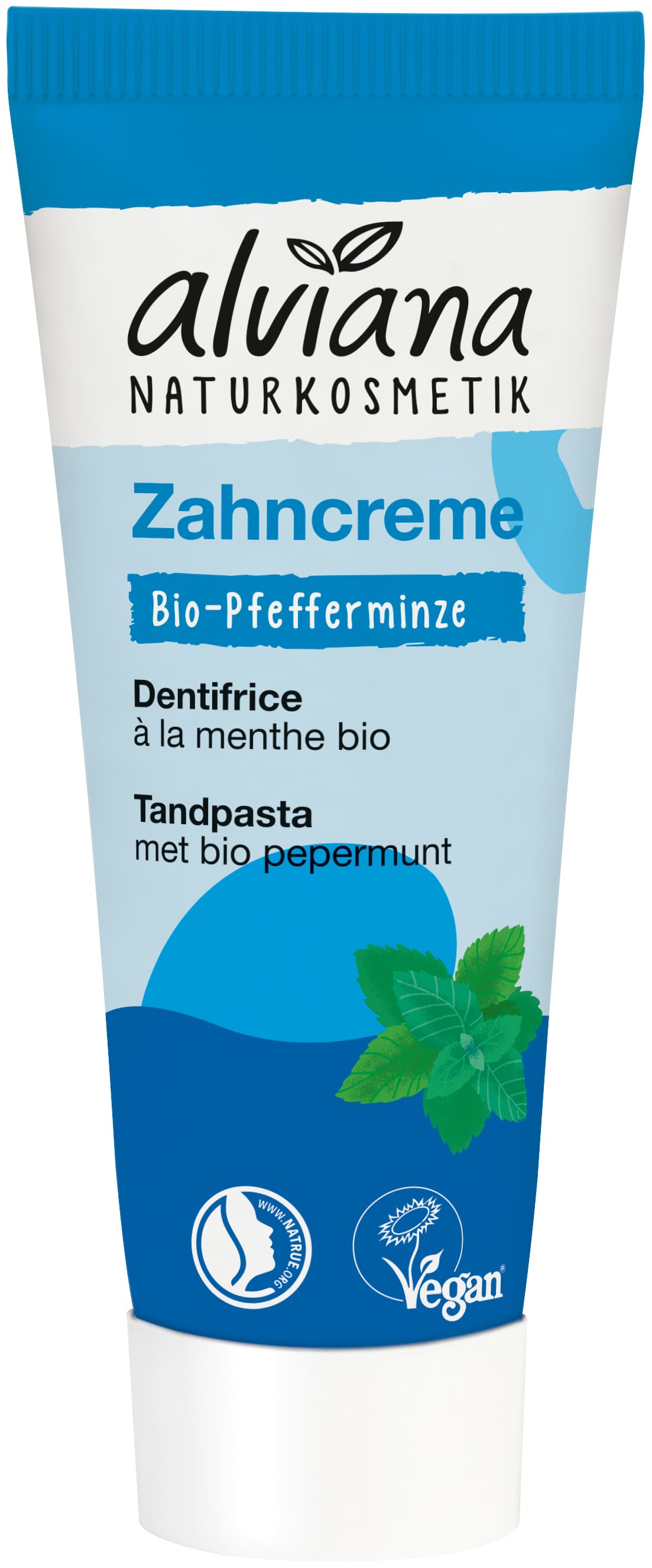 zubná pasta alviana s mätou