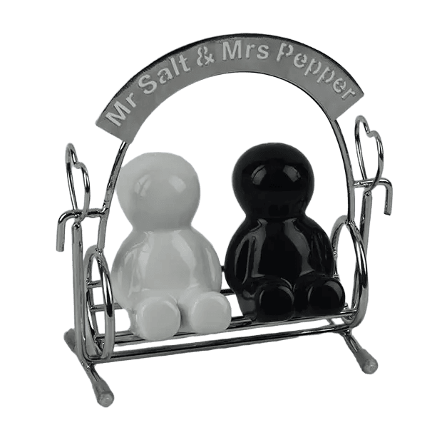 Winkee Salz- und Pfefferstreuer Mr. Salt & Mrs. Pepper Hollywoodschaukel