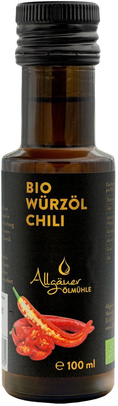 Allgäuer Ölmühle Bio Würzöl Chili