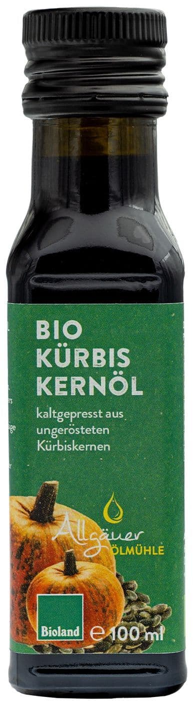 Allgäuer Ölmühle Bio Kürbiskernöl ungeröstet