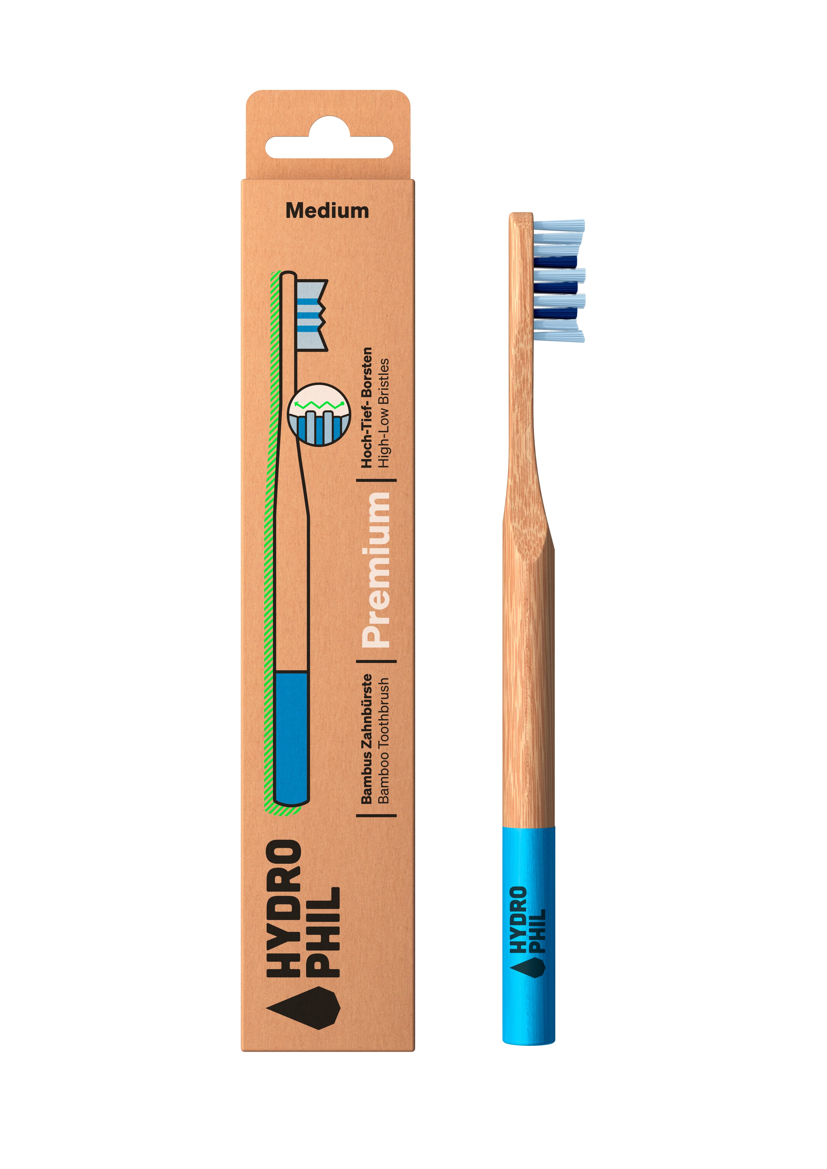 HYDROPHIL Zahnbürste Premium medium