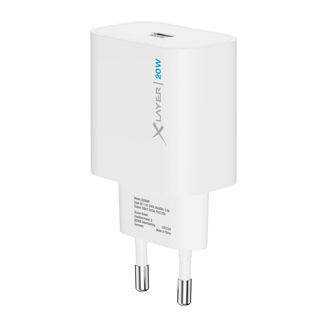 XLayer Universal Ladegerät 20W USB Typ C weiß online bestellen | MÜLLER