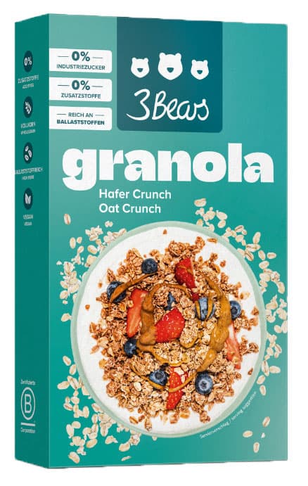 3Bears Granola Hafer Crunch