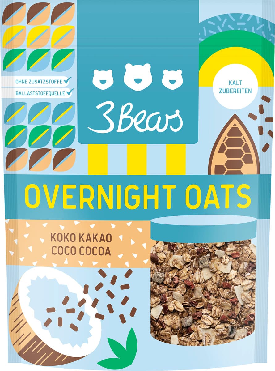 3Bears Overnight Oats Koko Kakao 