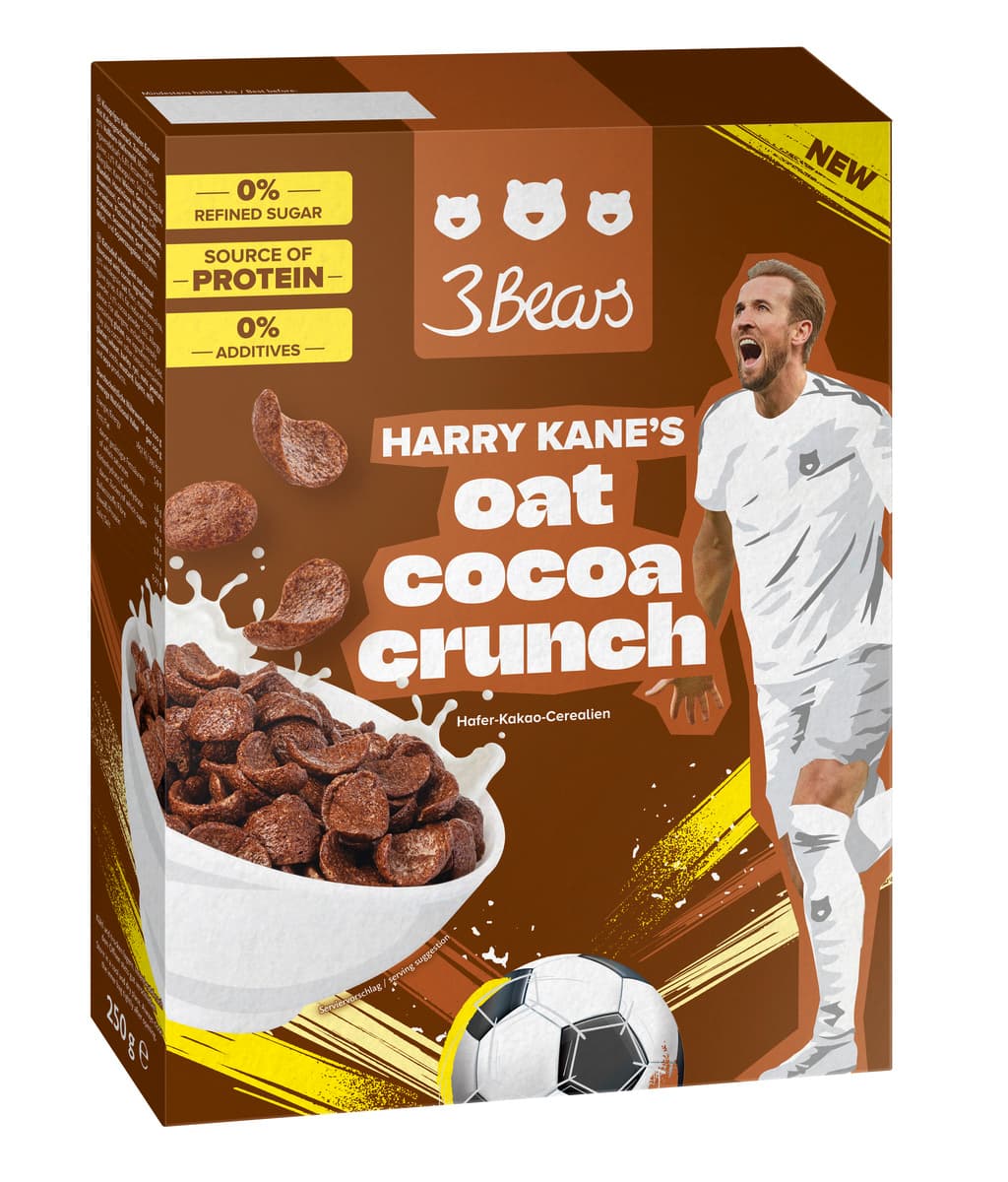 3Bears x Harry Kane's Oat Cocoa Crunch