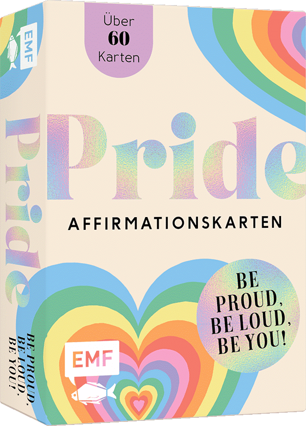 Kartenset: Pride – Affirmationskarten für dich und die ganze LGBTQIA+ Community