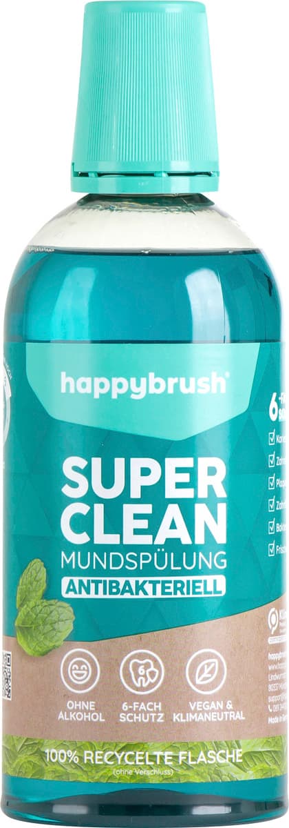 happybrush Mundspülung SuperClean