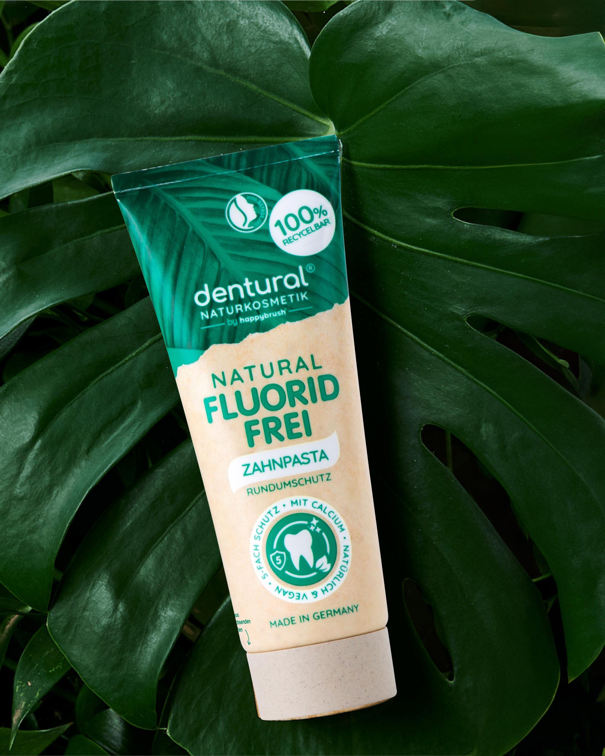 Produktbild Dentural Zahnpasta Natural fluoridfrei 4 von 4