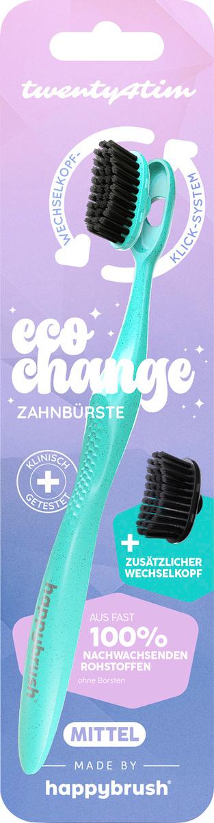 happybrush EcoChange Zahnbürste Twenty4Tim