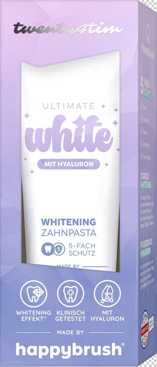 Produktbild happybrush Zahncreme Twenty4Tim White  3 von 4