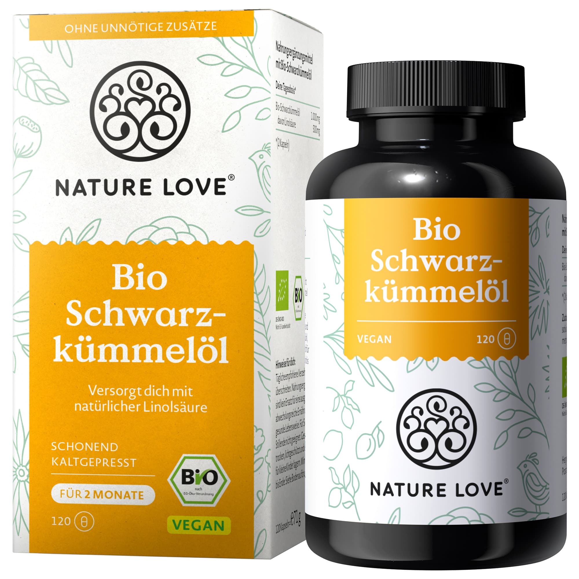 NATURE LOVE Bio Schwarzkümmelöl