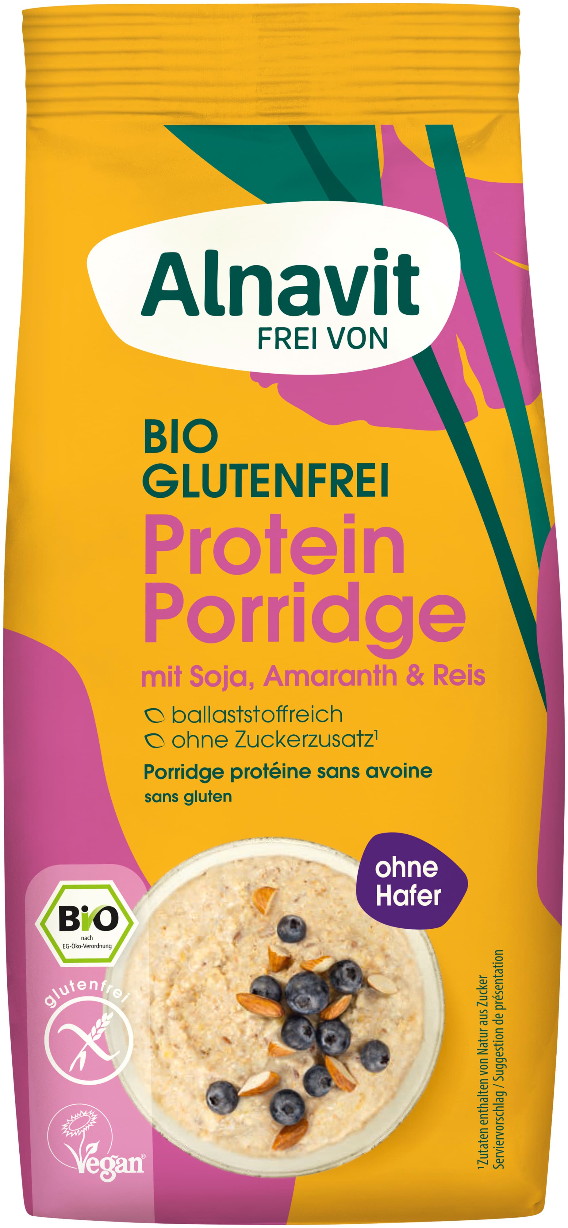 Alnavit Bio Protein Porridge glutenfrei 