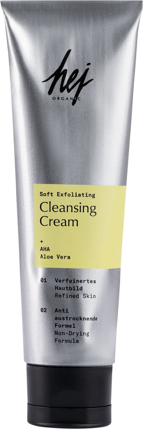 HEJ ORGANIC Slow Aging Soft Exfoliating Cleansing Cream