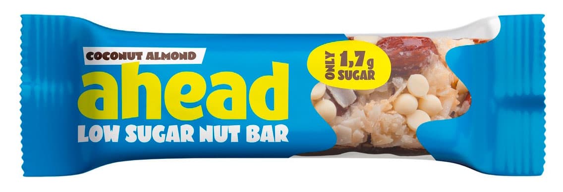 Ahead Low Sugar Nut Bar Coconut Almond