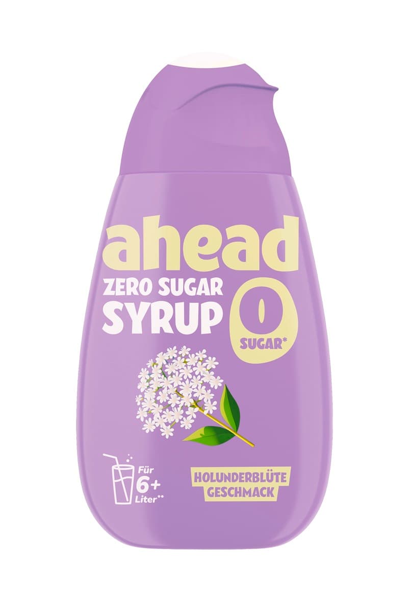 Ahead Holunderblüte Zero Sugar Sirup 