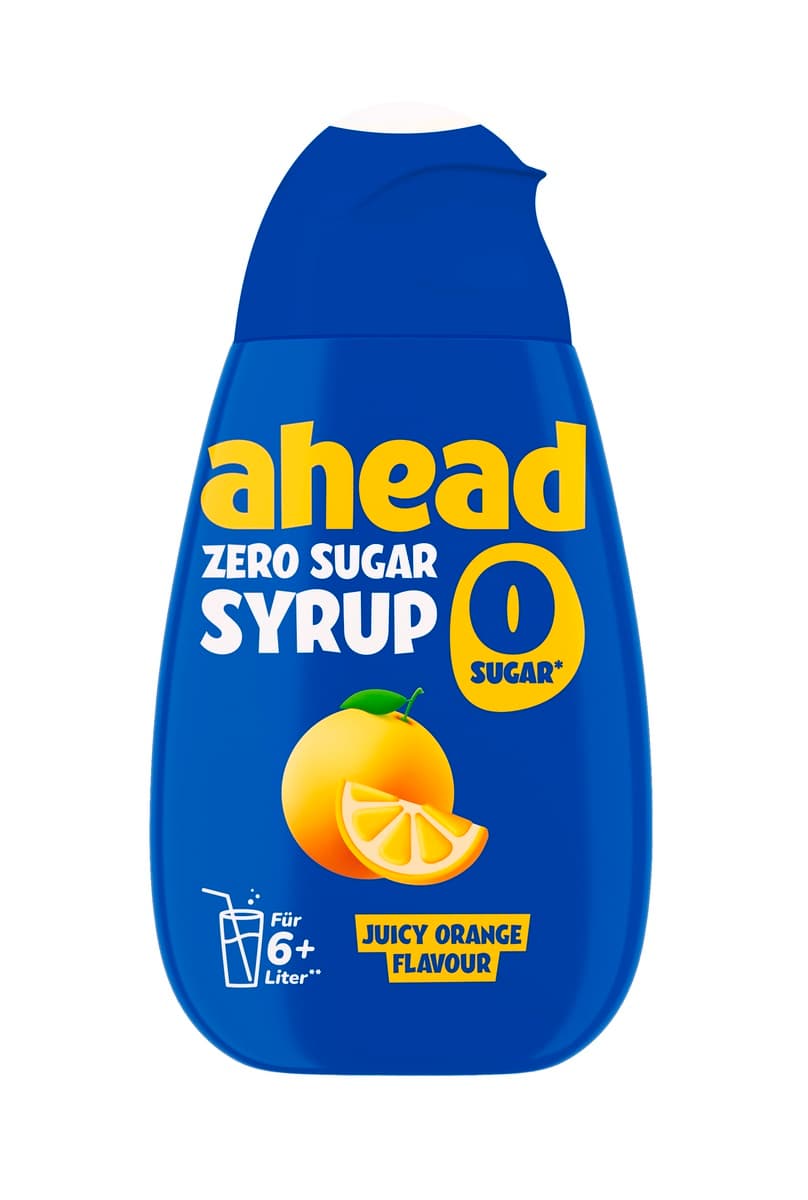 Ahead Orange Zero Sugar Sirup