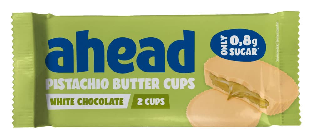 Ahead Pistachio Butter Cup White Chocolate