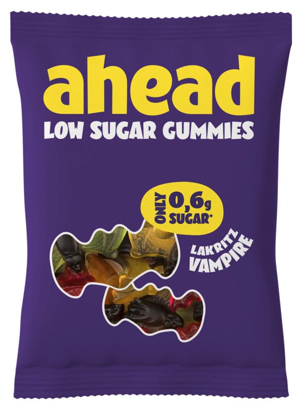 Ahead Low Sugar Gummies Lakritz Vampire