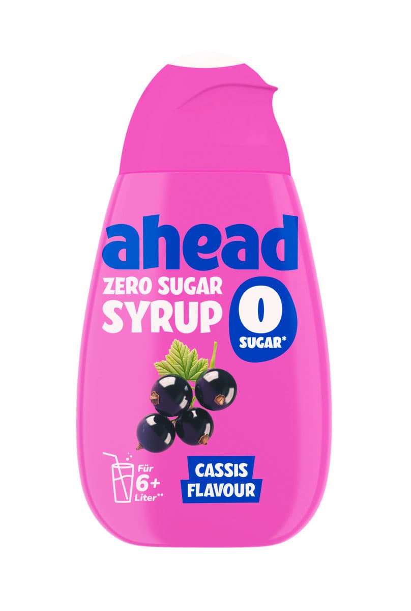 Ahead Cassis Zero Sugar Sirup 