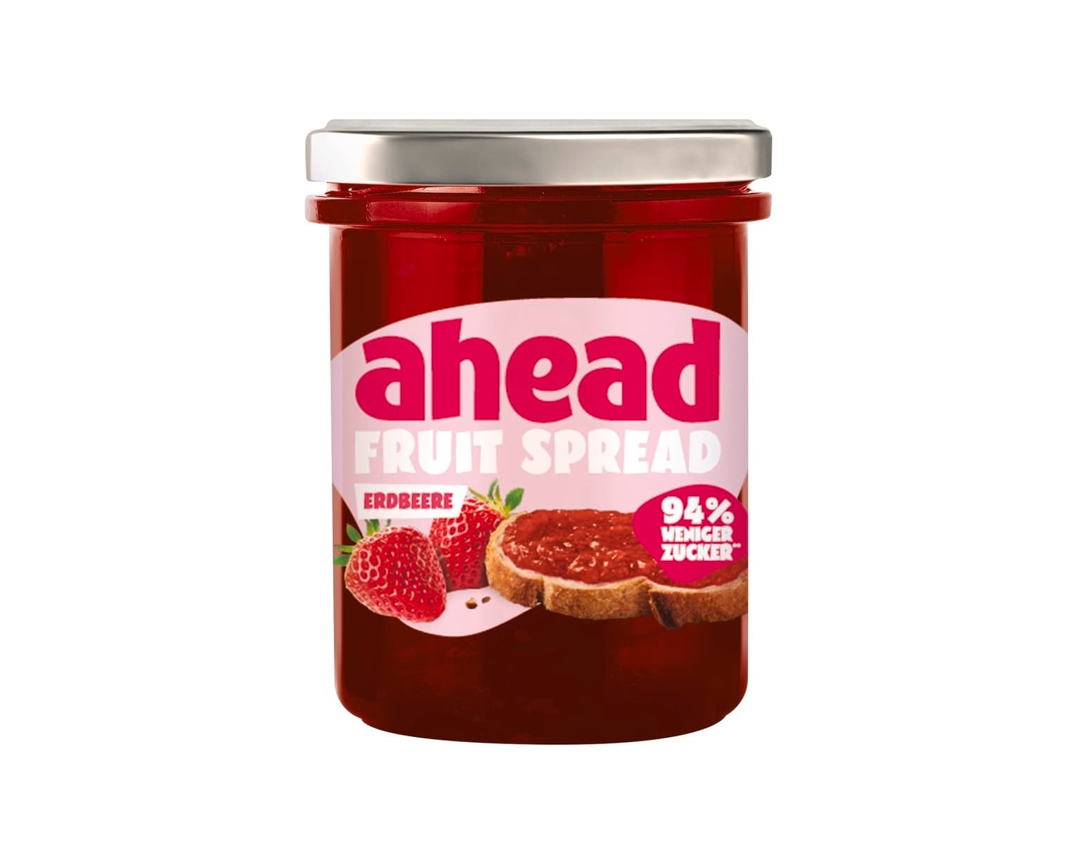 Ahead Marmelade Fruit Spread Erdbeere