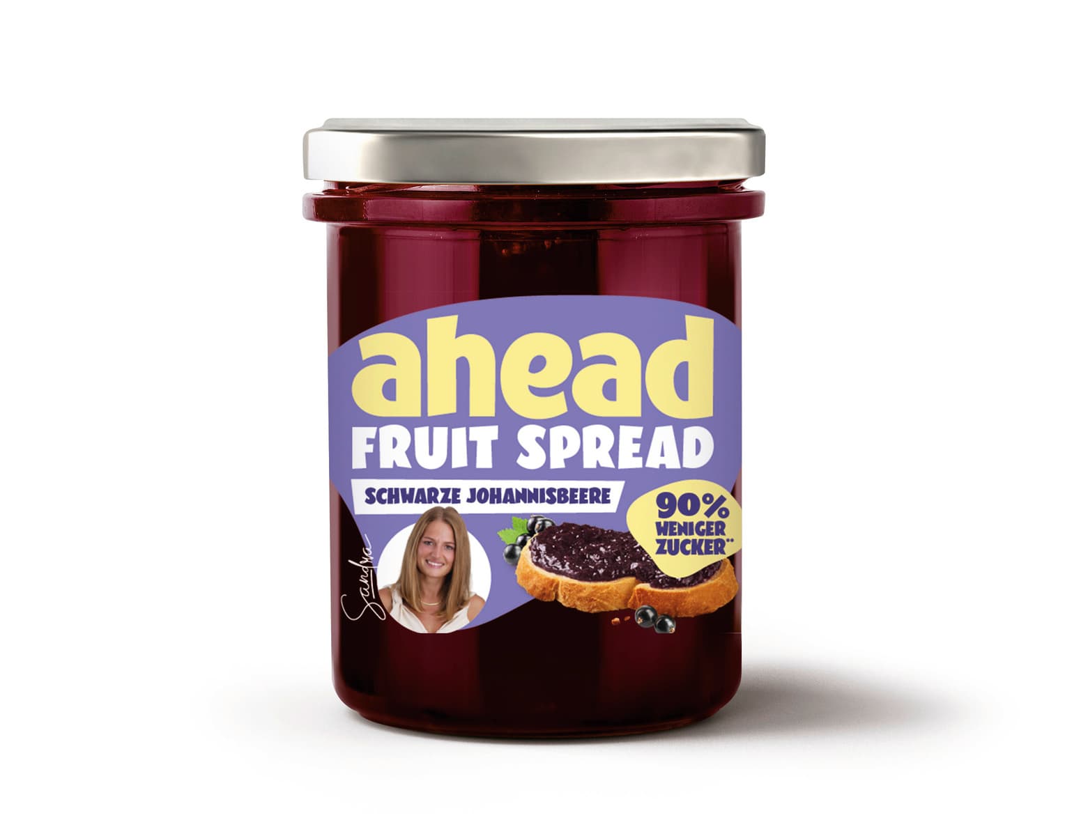 Ahead Marmelade Schwarze Johannisbeere Jam 