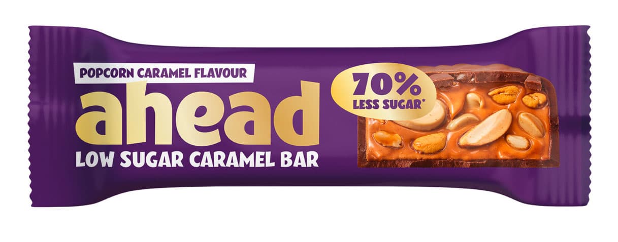 Ahead Popcorn Crunch Caramel Bar