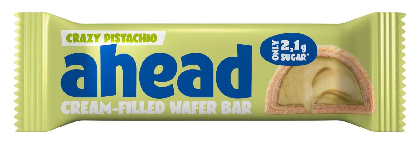 Ahead Crazy Pistachio Wafer Bar