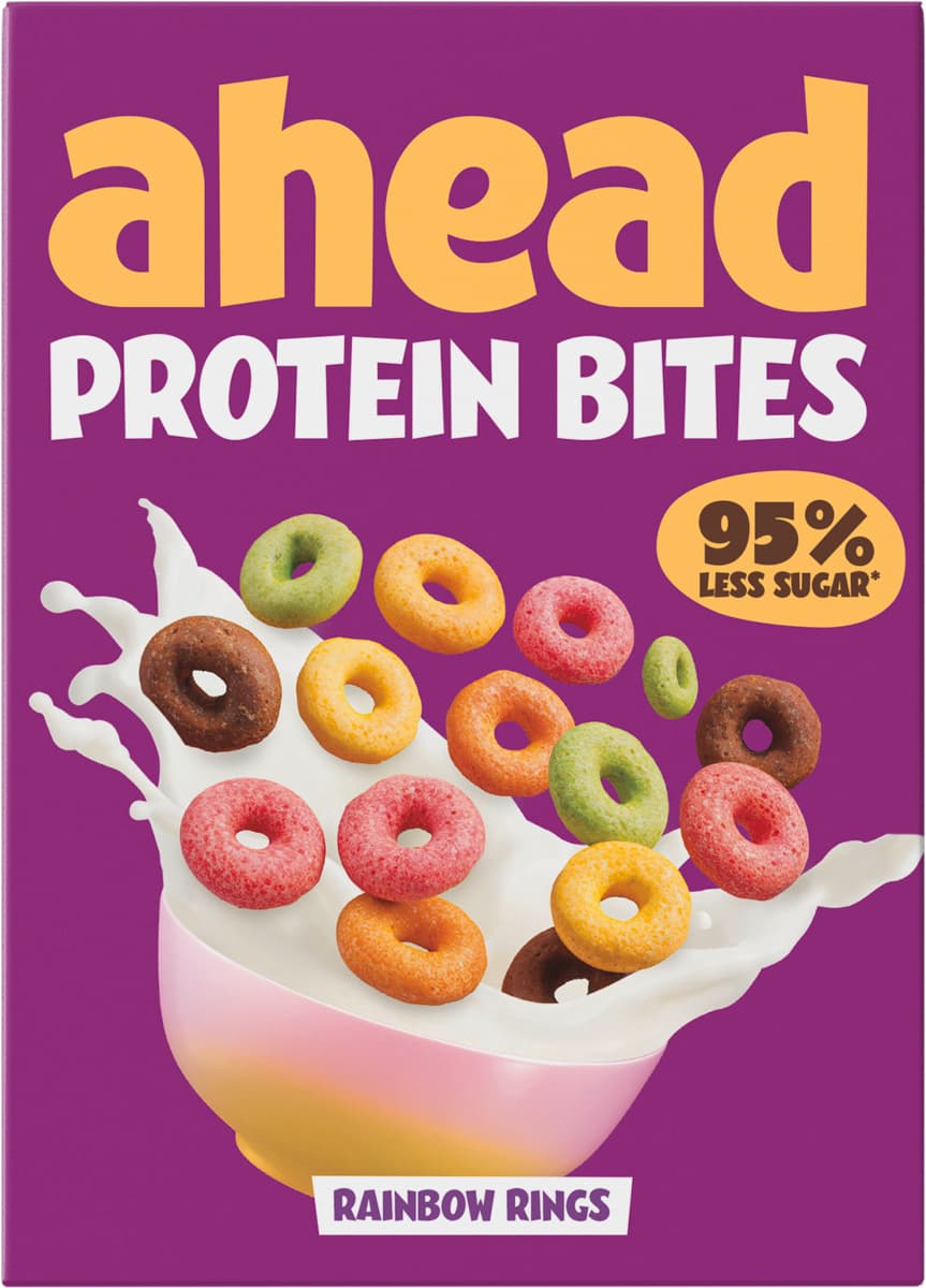 Rainbow Rings Protein Bites 