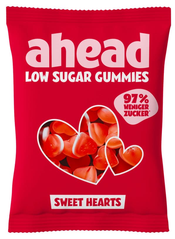 Ahead Sweet Hearts Gummies Low Sugar