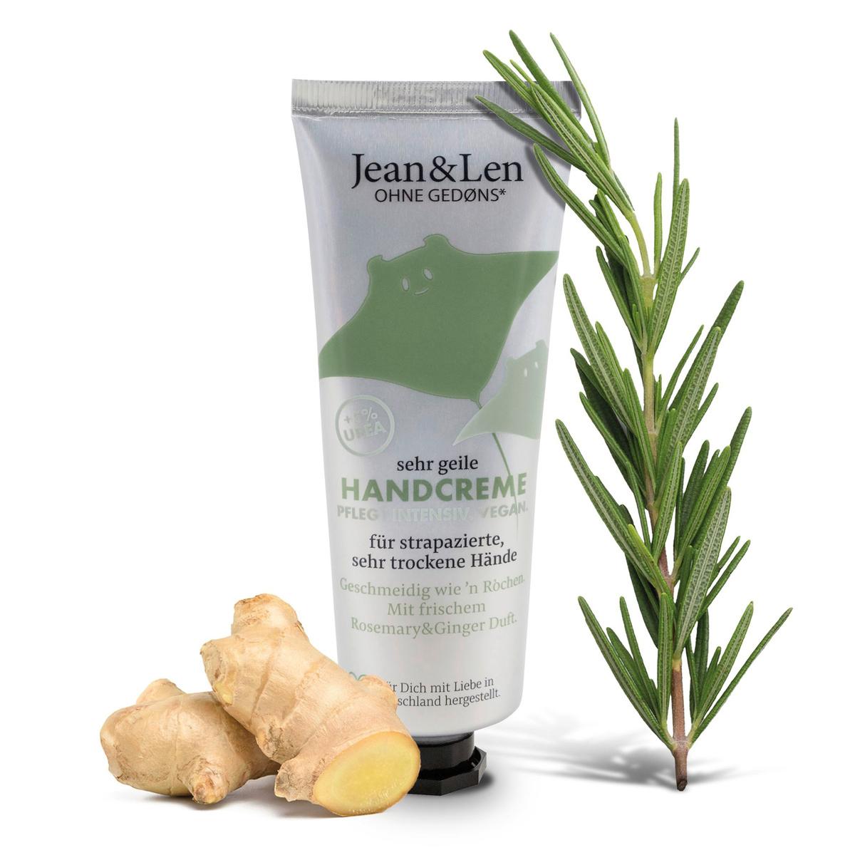 Produktbild Jean&Len Handcreme Rochen 5% Urea Rosemary/Ginger 6 von 9