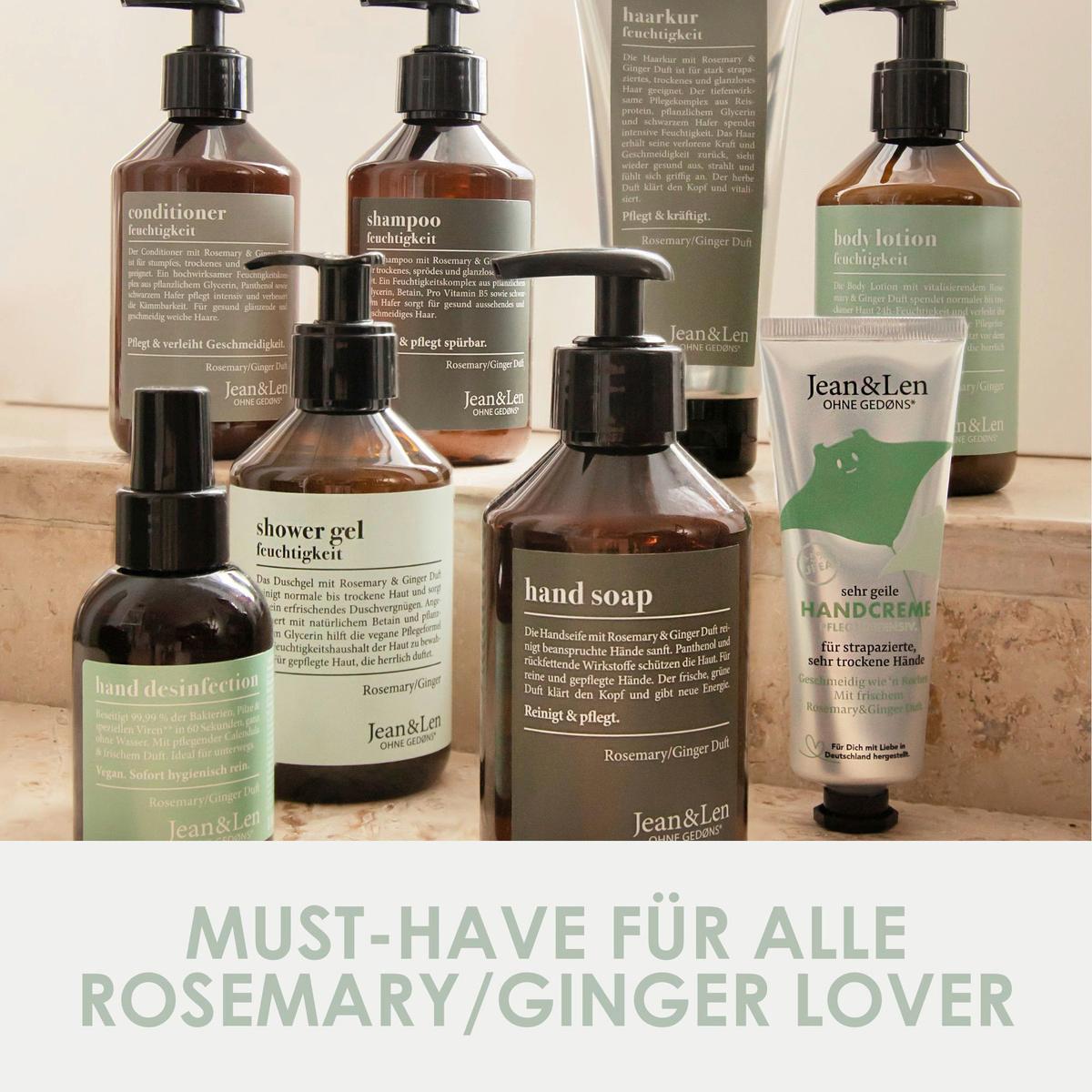 Produktbild Jean&Len Handcreme Rochen 5% Urea Rosemary/Ginger 9 von 9