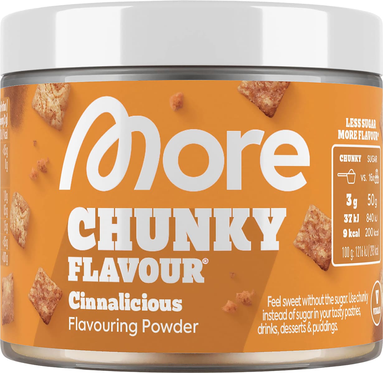 More Chunky Flavour Cinnalicious vegan