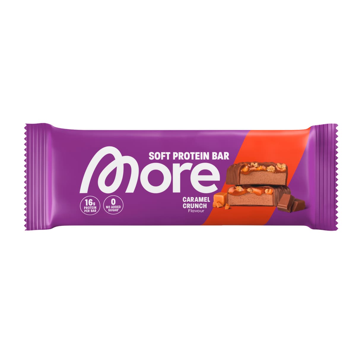 More Proteinriegel Soft Bars Caramel Crunch