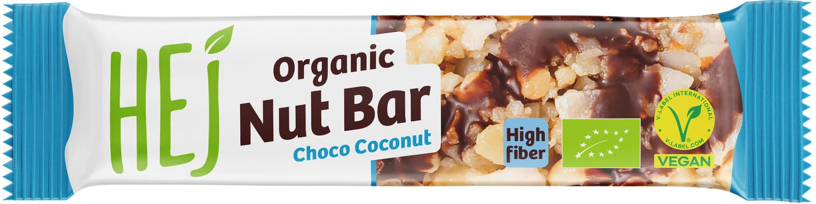 HEJ Organic Nut Bar Choco Coconut Bio