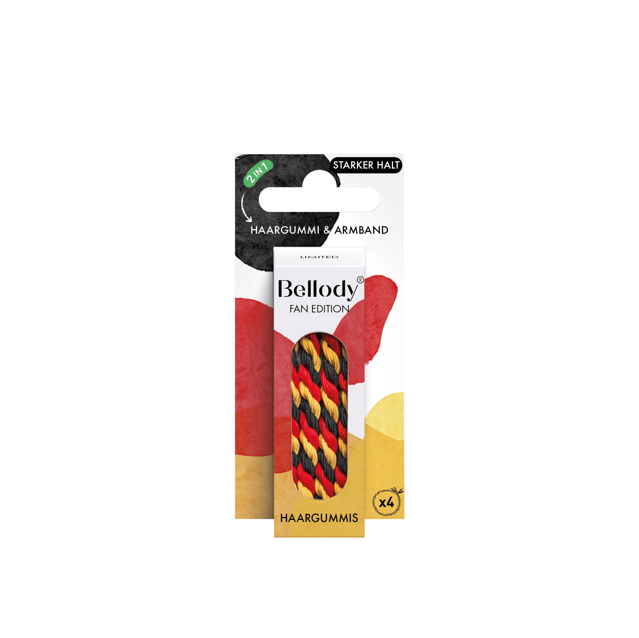 Bellody® Original Haargummis (Fan Edition - 4 Stück)
