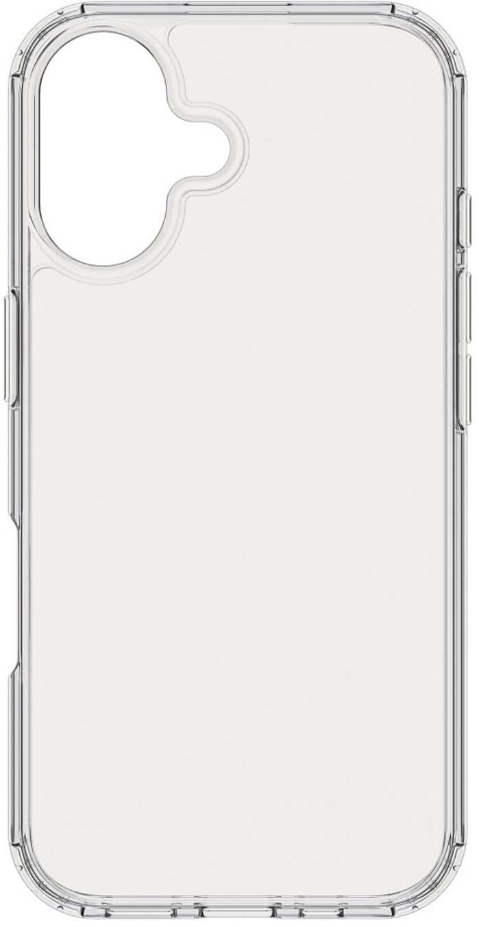 BLACK ROCK Cover "Clear Protection Case" für Apple iPhone 16, Transparent