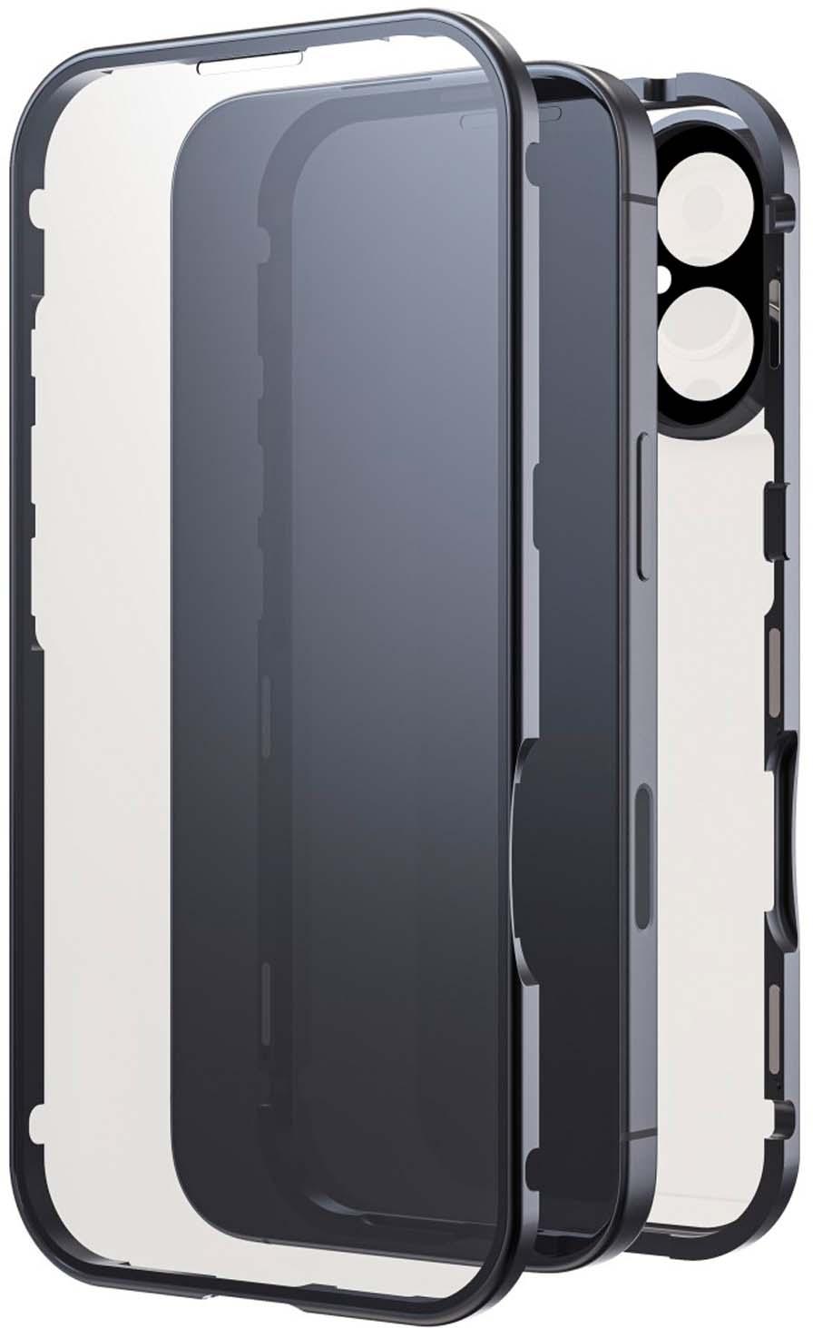 Produktbild BLACK ROCK Cover "360° Glass" für Apple iPhone 16, Schwarz 2 von 2