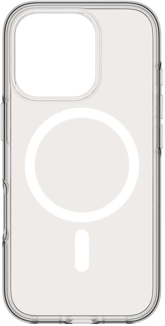 BLACK ROCK Cover "Mag Clear Case" für Apple iPhone 16 Pro, Transparent