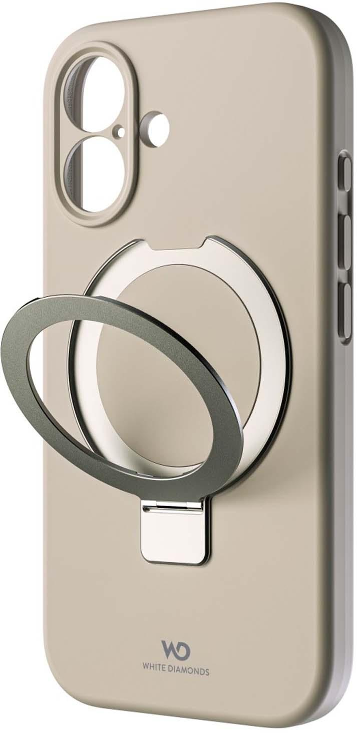 Produktbild WHITE DIAMONDS Cover "Mag Urban Stand Case" für Apple iPhone 16, Sand 2 von 2