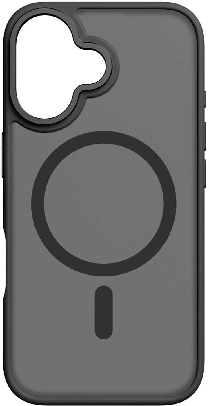 WHITE DIAMONDS Cover "Hybrid Case" für Apple iPhone 16, Schwarz