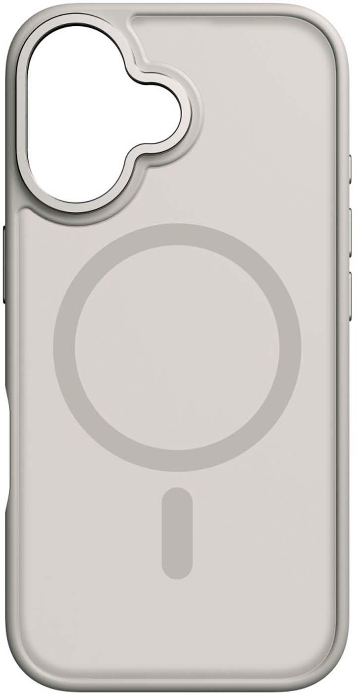 WHITE DIAMONDS Cover "Hybrid Case" für Apple iPhone 16, Sand