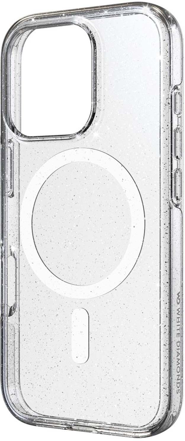 Produktbild WHITE DIAMONDS Cover "Mag Glitter Case" für Apple iPhone 16 Pro, Transparent 2 von 2